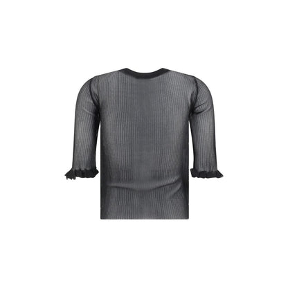 Ganni Sheer jacquard Top