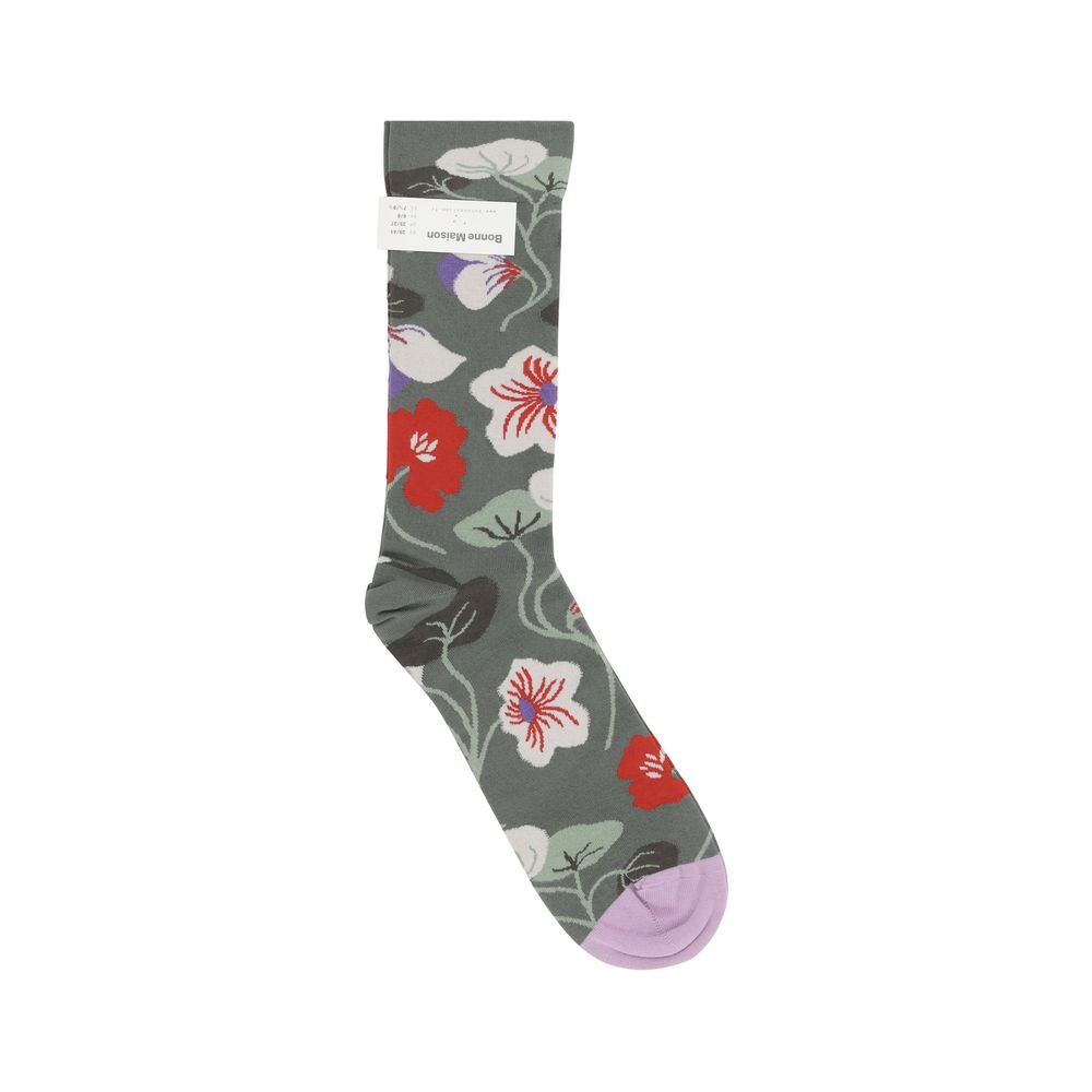 Bonne Maison Floral pattern Socks
