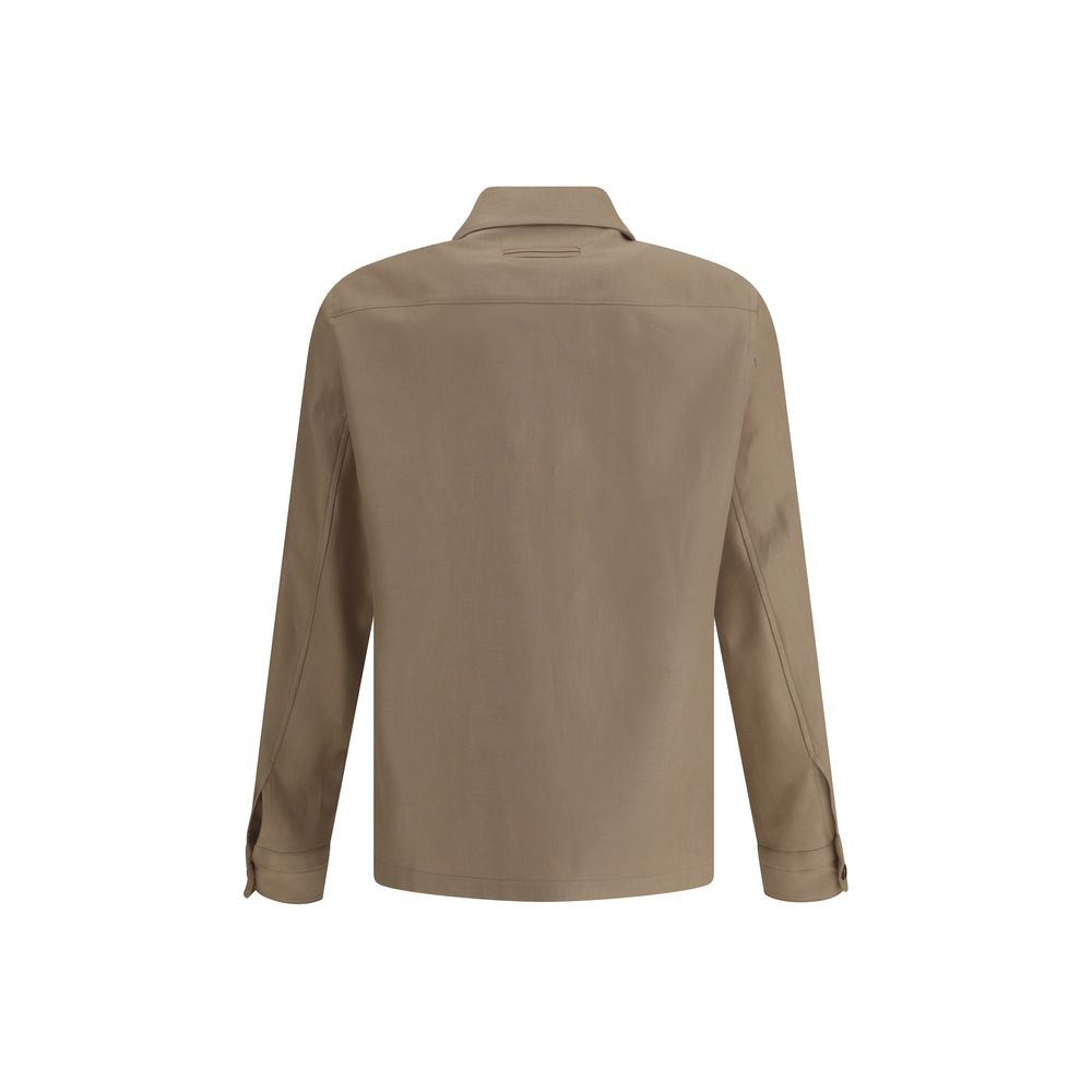 ZEGNA Linen Shirt Jacket