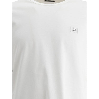 C.P. Company White Cotton T-Shirt