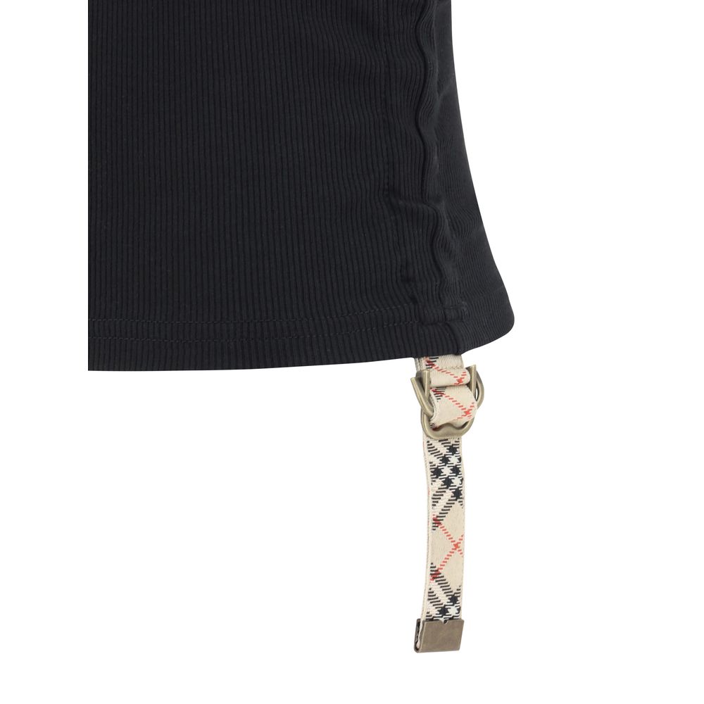 Burberry Archive Check trim Tank Top