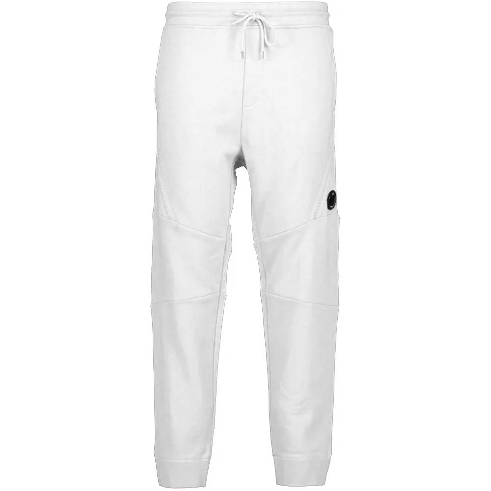 C.P. Company White Cotton Jeans & Pant