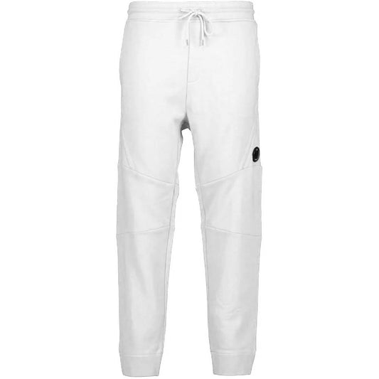 C.P. Company White Cotton Jeans & Pant