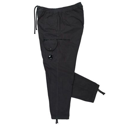 C.P. Company Black Cotton Jeans & Pant