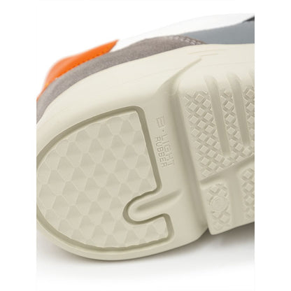 Axel Arigato Bicolor Fabric And Leather Sneaker