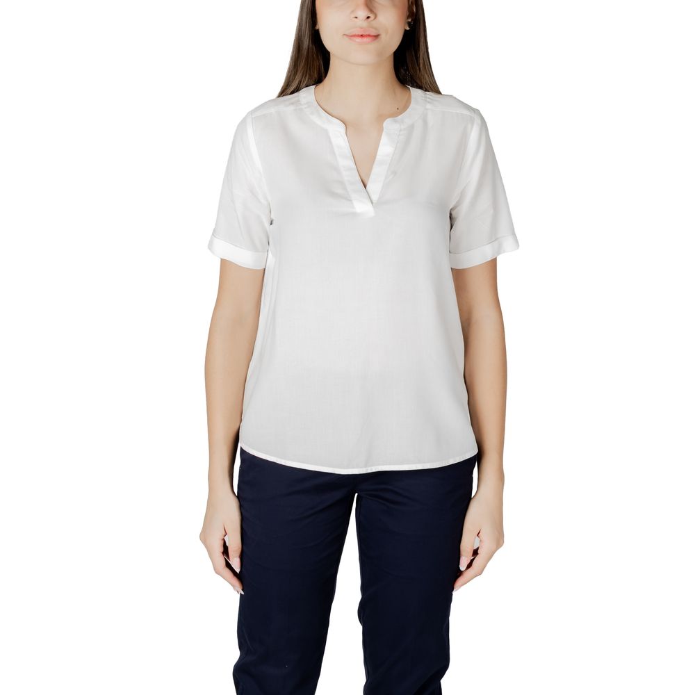 Street One White Viscose Shirt