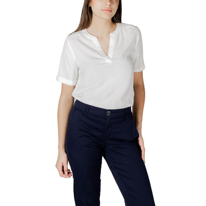 Street One White Viscose Shirt