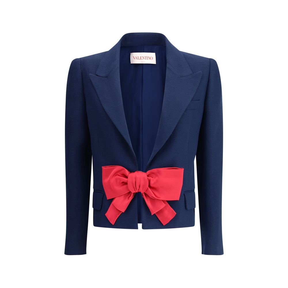 Valentino Single-breasted Blazer with bow