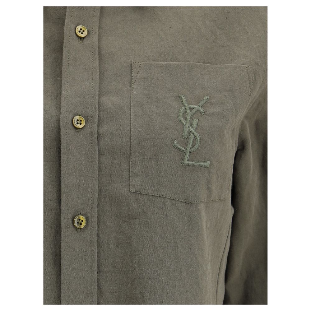 Saint Laurent Cotton and linen Shirt