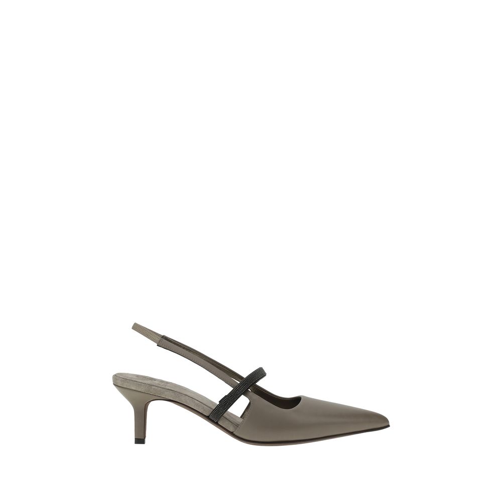 Brunello Cucinelli Leather Pumps