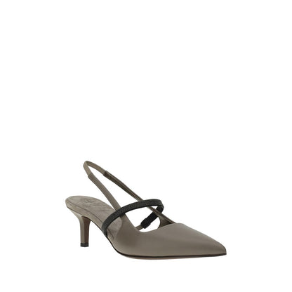 Brunello Cucinelli Leather Pumps