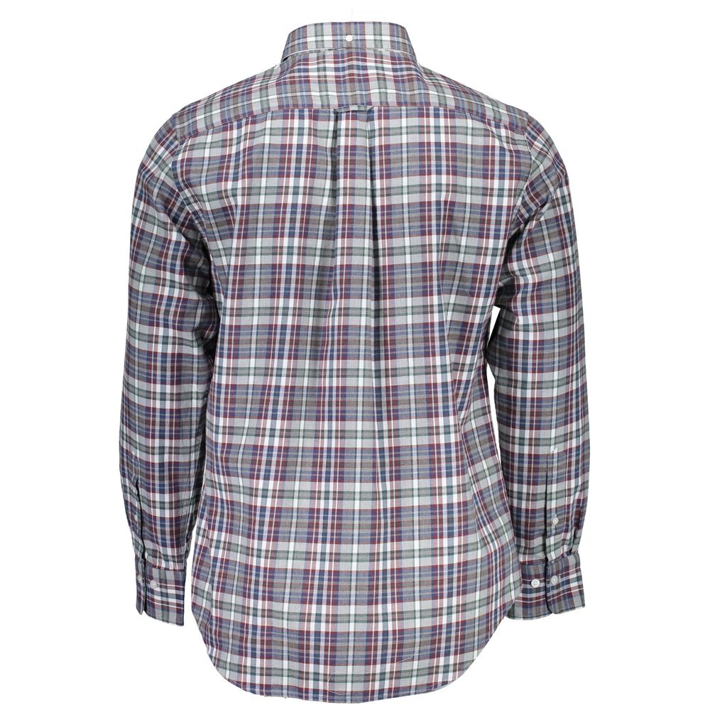 Gant Blue Cotton Men Shirt