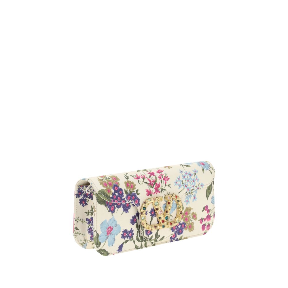 Valentino Garavani Floral Locò Shoulder Bag