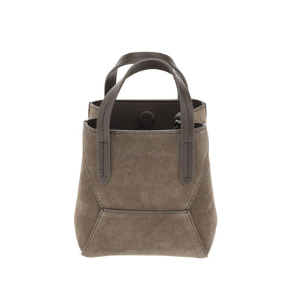 Brunello Cucinelli Suede Shoulder Bag
