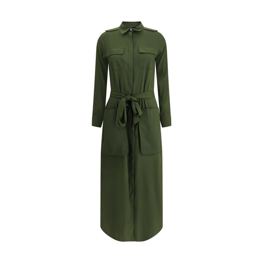 Ella Long silk chemisier Dress