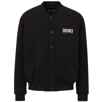 Dolce & Gabbana Black Viscose Jacket