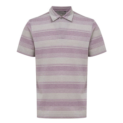 Canali Brown Cotton Polo Shirt