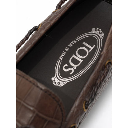 Tod's Brown Leather Loafer