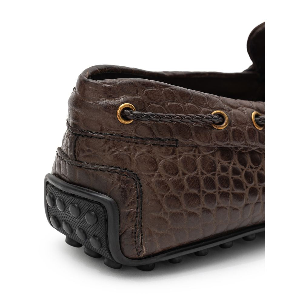 Tod's Brown Leather Loafer