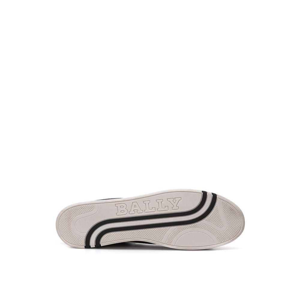 بالي حذاء رياضي جلد أزرق أنيق للرجال