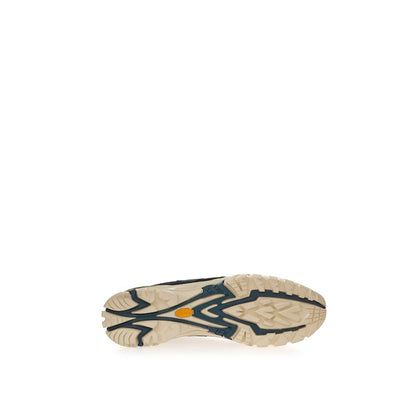 Lardini Black Suede Leather Sneaker