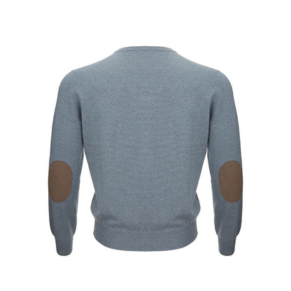 Gran Sasso Elegant Cashmere Sweater in Chic Gray