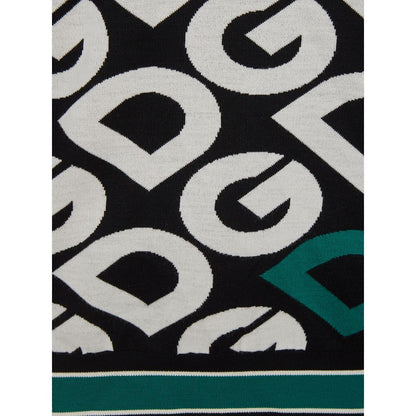 سترة دولتشي آند غابانا الأنيقة من القطن باللون الأسود لأسلوب راقي