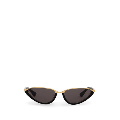 Bottega Veneta Black Acetate Sunglasses