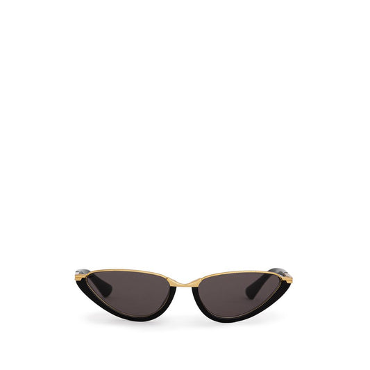 Bottega Veneta Black Acetate Sunglasses