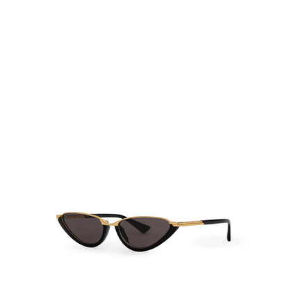 Bottega Veneta Black Acetate Sunglasses