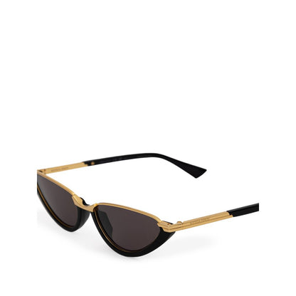 Bottega Veneta Black Acetate Sunglasses