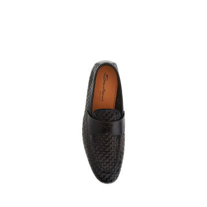 Santoni Penny Loafers