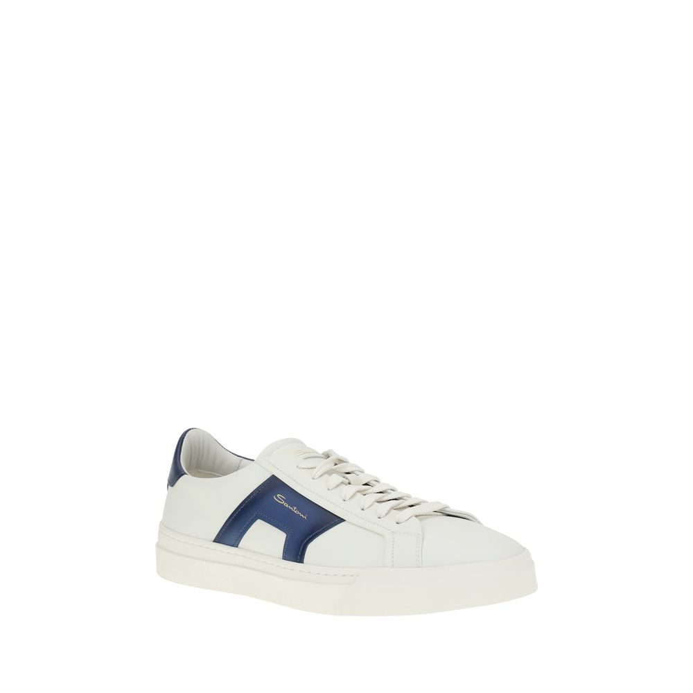 Santoni Leather Sneakers
