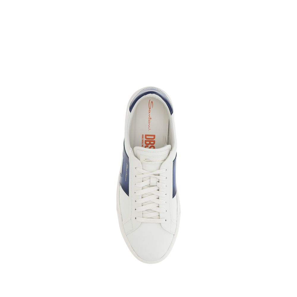 Santoni Leather Sneakers
