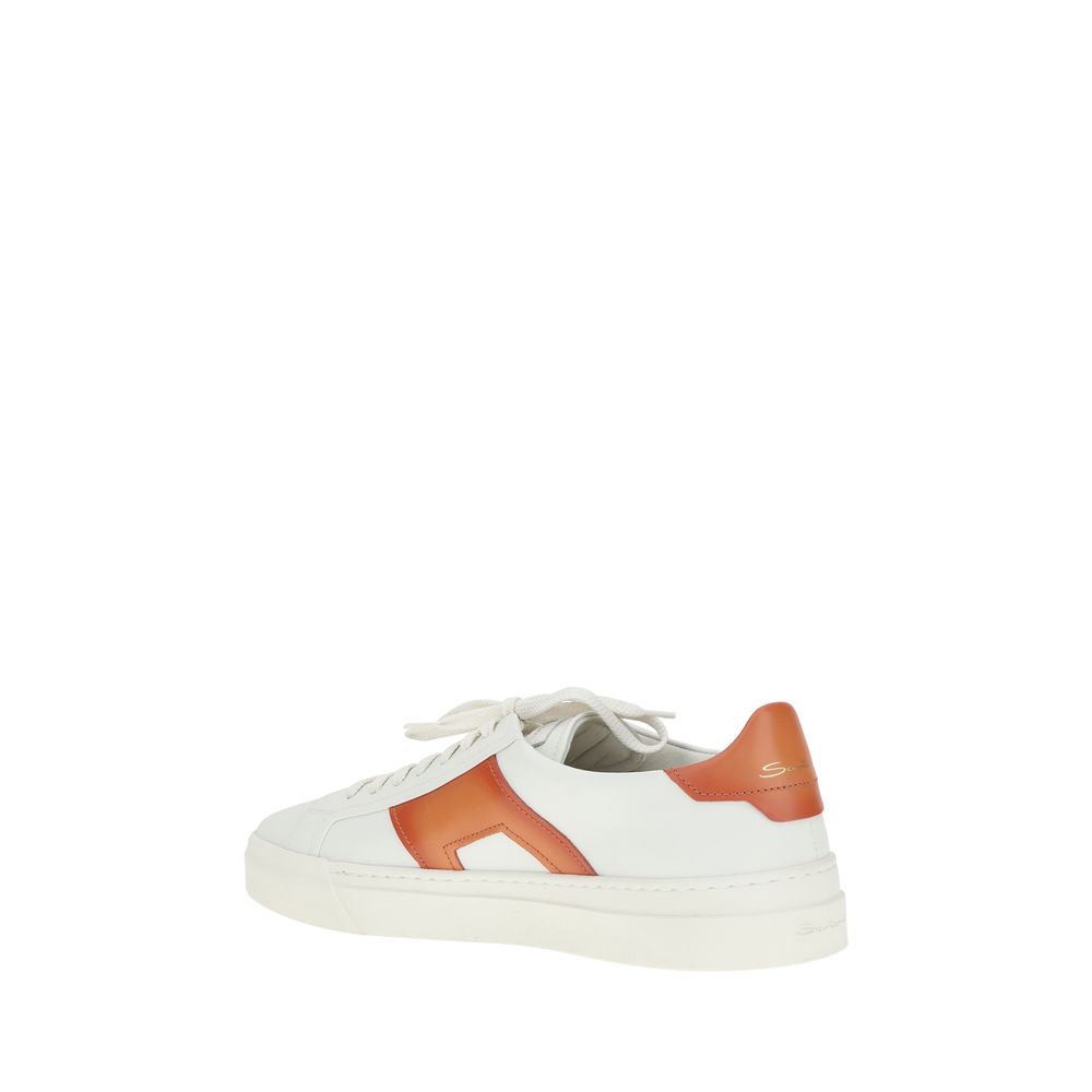 Santoni Leather Sneakers