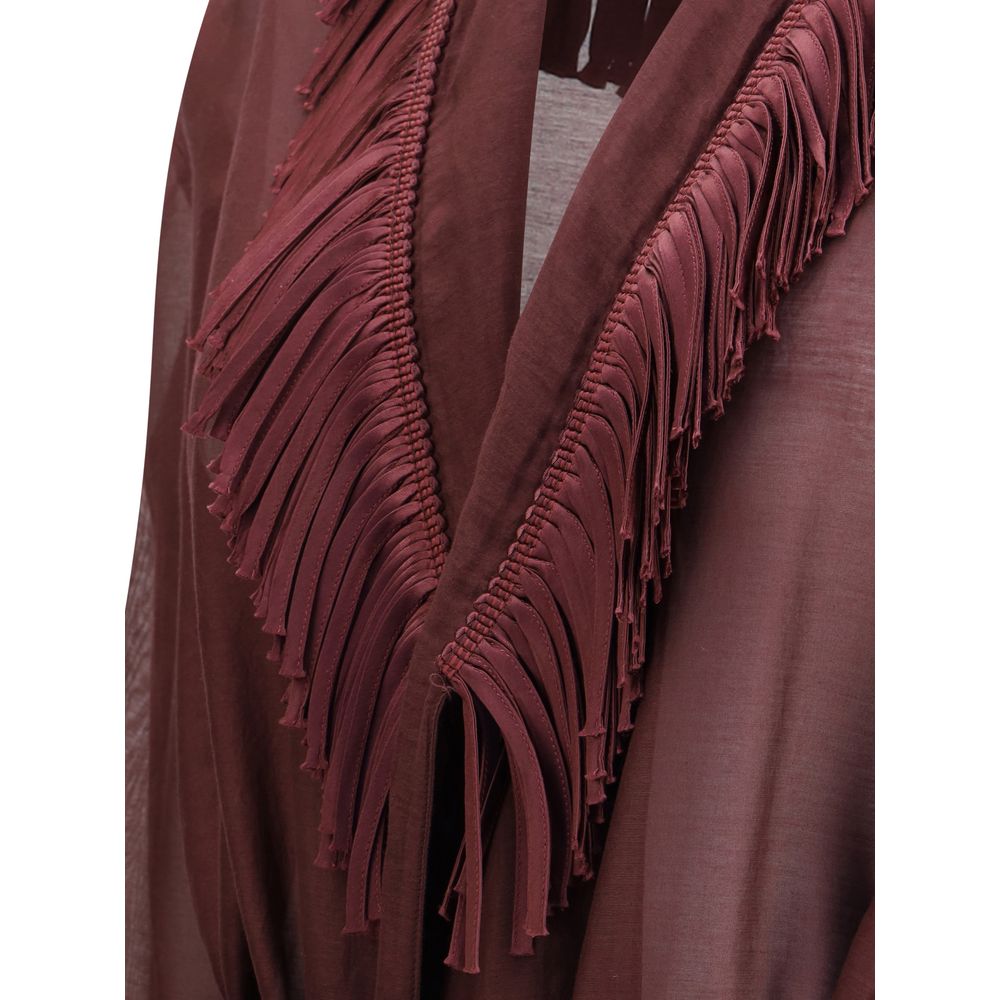 Forte_Forte Fringed long Robe