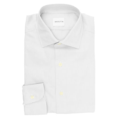Bagutta White Cotton Shirt