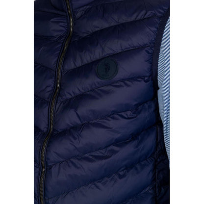 U.S. POLO ASSN. Blue Polyamide Jacket