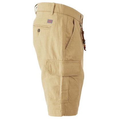 Yes Zee Beige Cotton Short