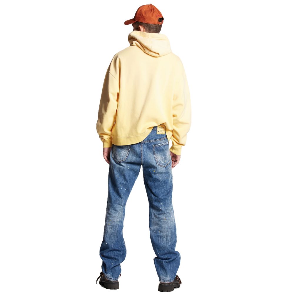 Dsquared² Blue Cotton Jeans & Pant