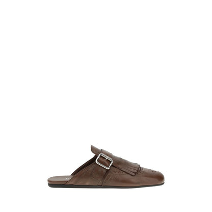 Prada Leather Mules