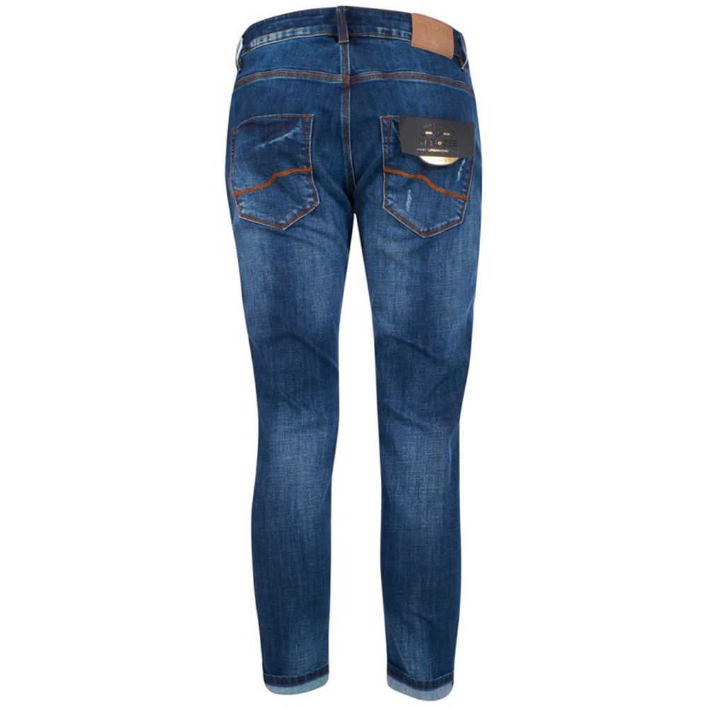 Yes Zee Blue Cotton Men's Jeans