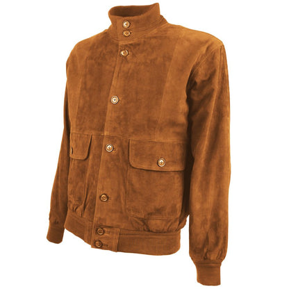 Emilio Romanelli Brown Calfskin Jacket