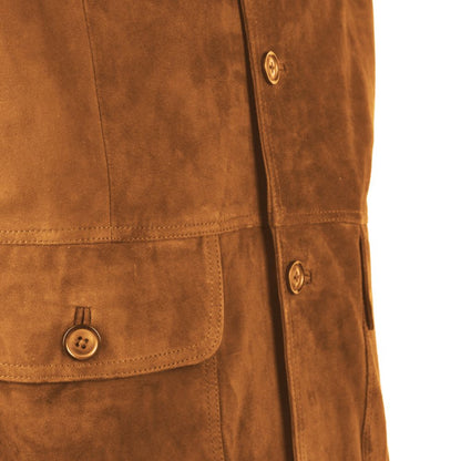 Emilio Romanelli Brown Calfskin Jacket