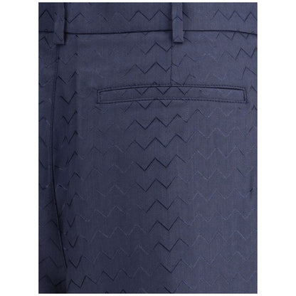 Missoni Tailored Shorts with shiny ZigZag pattern