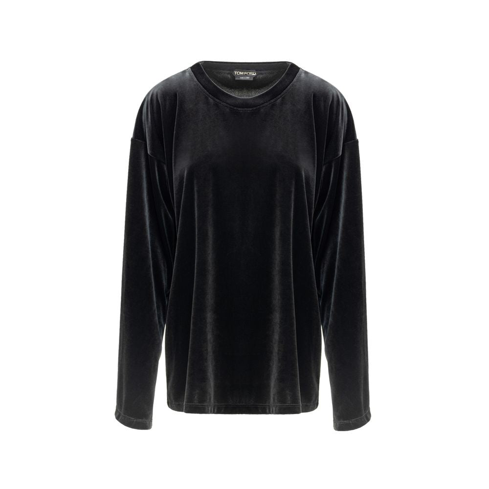 Tom Ford Black Synthetic Tops & T-Shirt