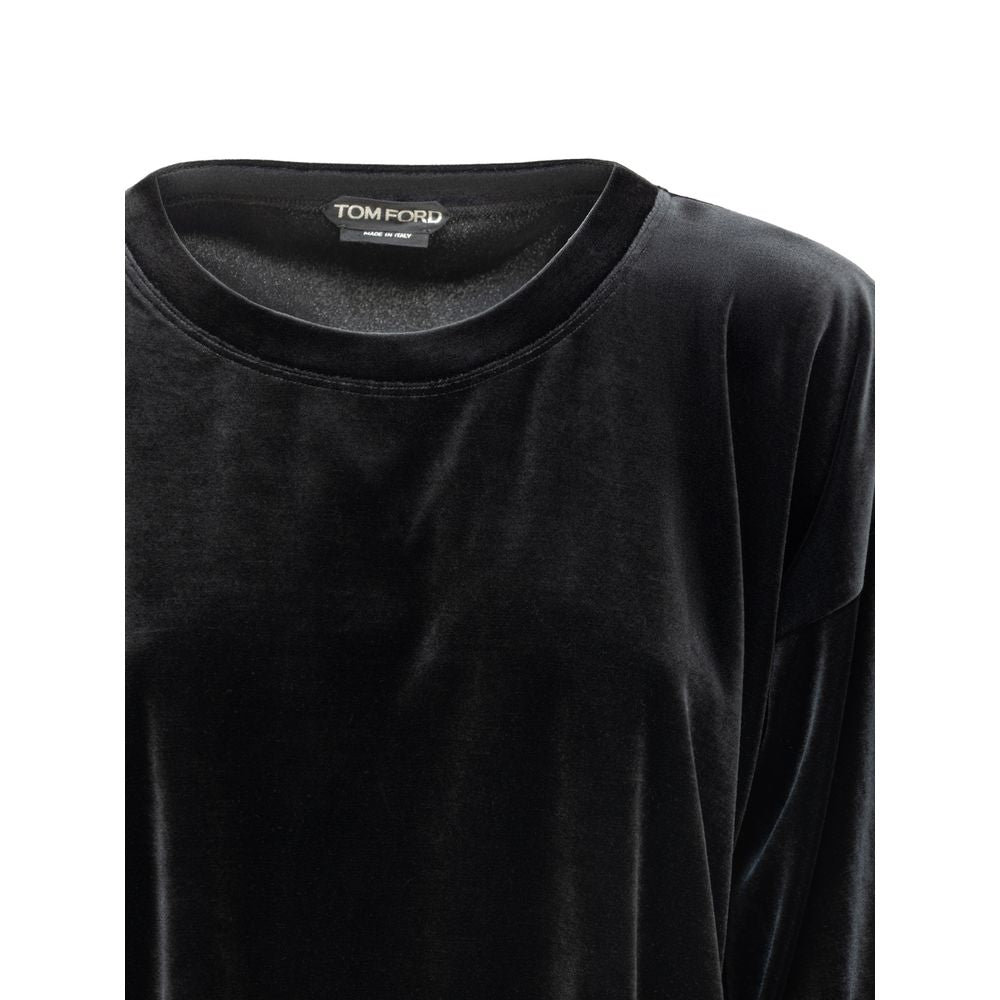 Tom Ford Black Synthetic Tops & T-Shirt