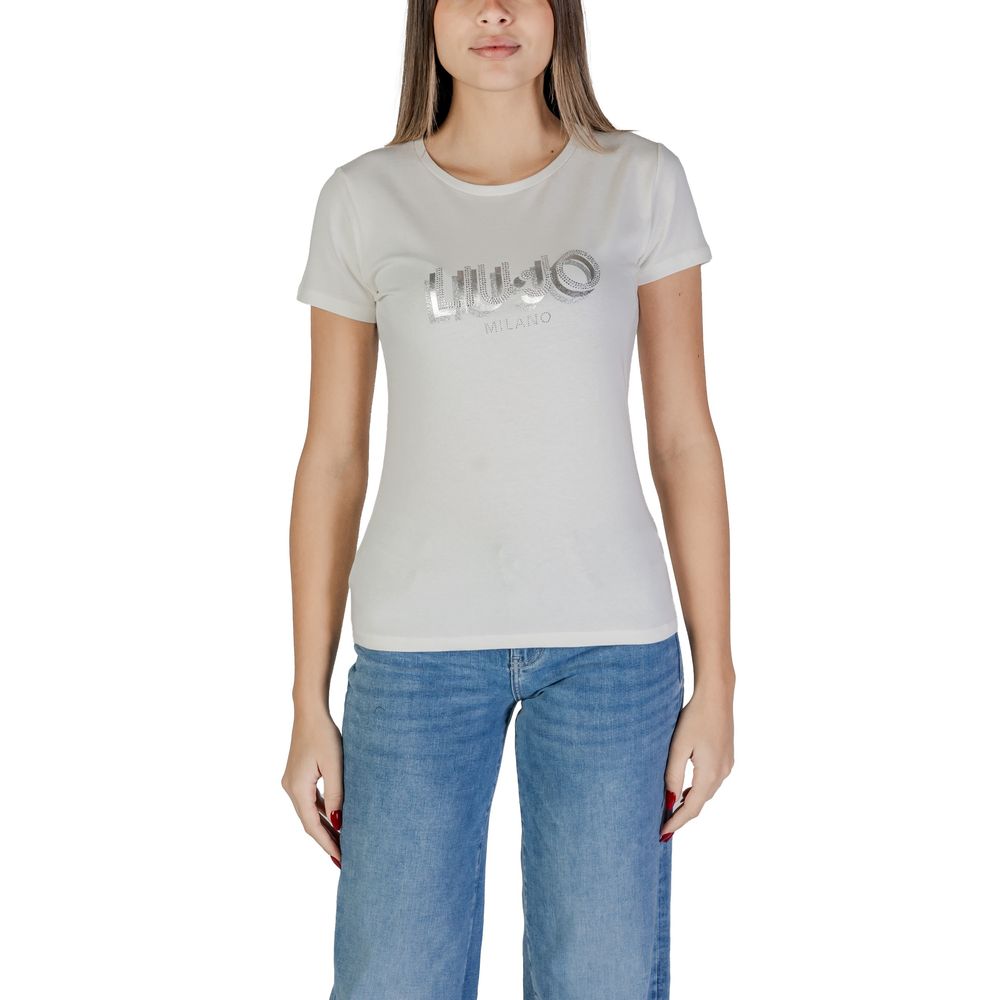 Liu Jo White Cotton Tops & T-Shirt