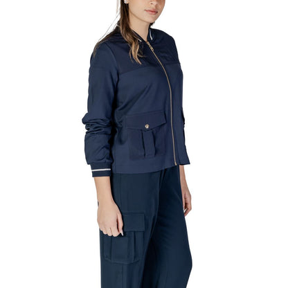 Liu Jo Blue Viscose Sweater