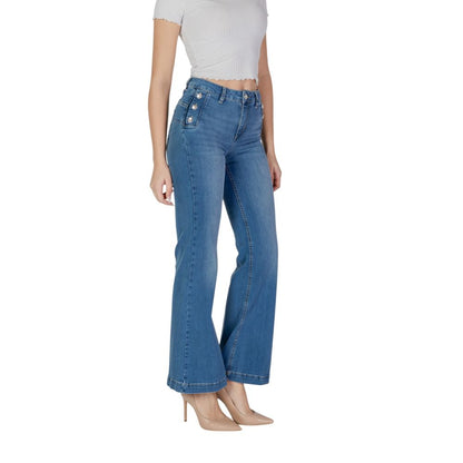 Liu Jo Light Blue Cotton Jeans & Pant